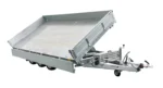 REMORQUE BENNE HYDRAULIQUE 3 ESSIEUX 400×200 UNITRAILER TASKER 400/3C 3500 KG – Image 4